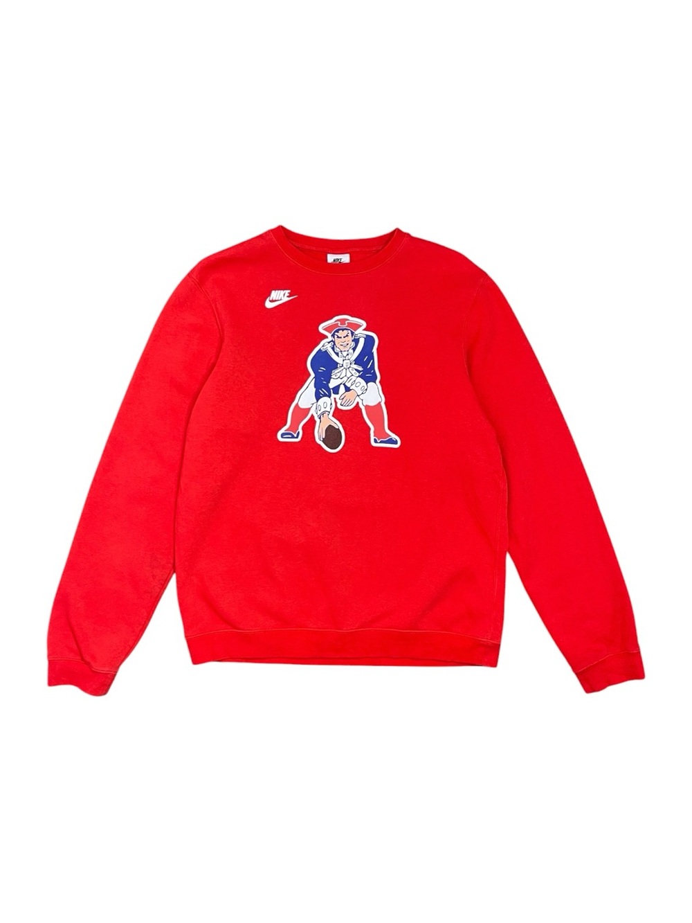 Nike New England Patriots Pat Patriot Club Sweatshirt Men’s Medium Red NFL